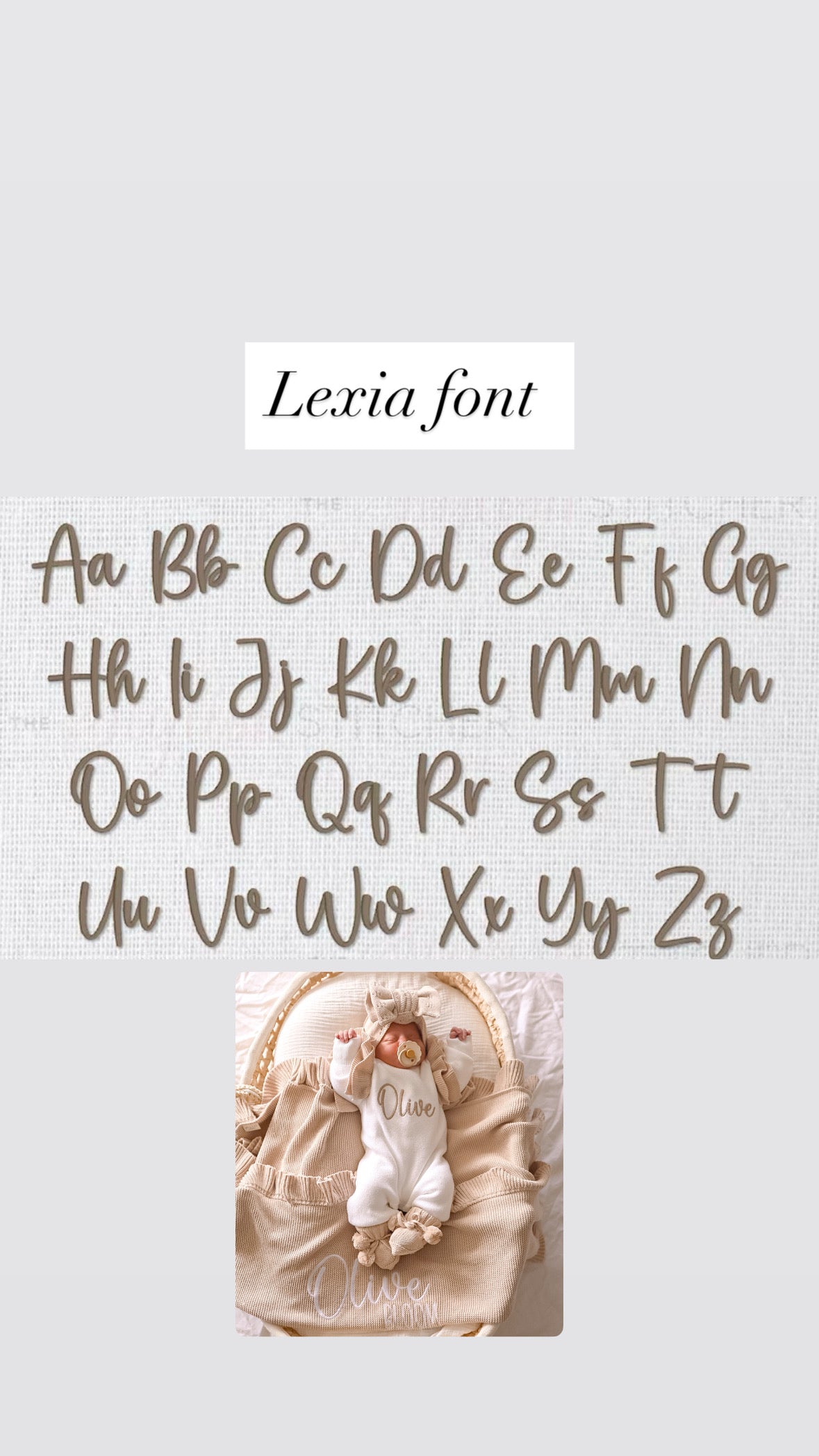 Personalised baby announcement frill leg romper