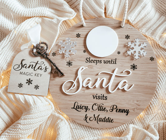Christmas countdown and key duo