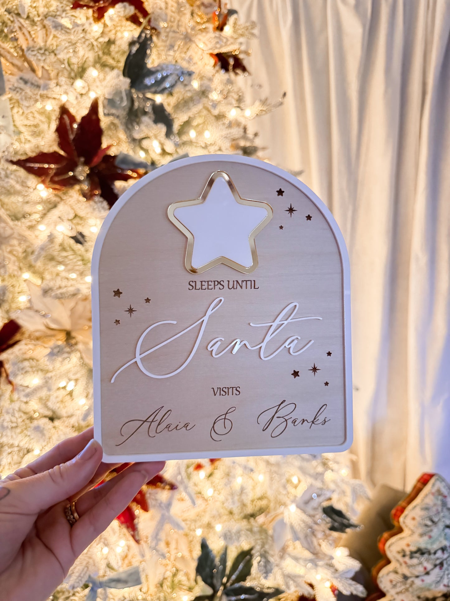 Personalised Christmas countdown