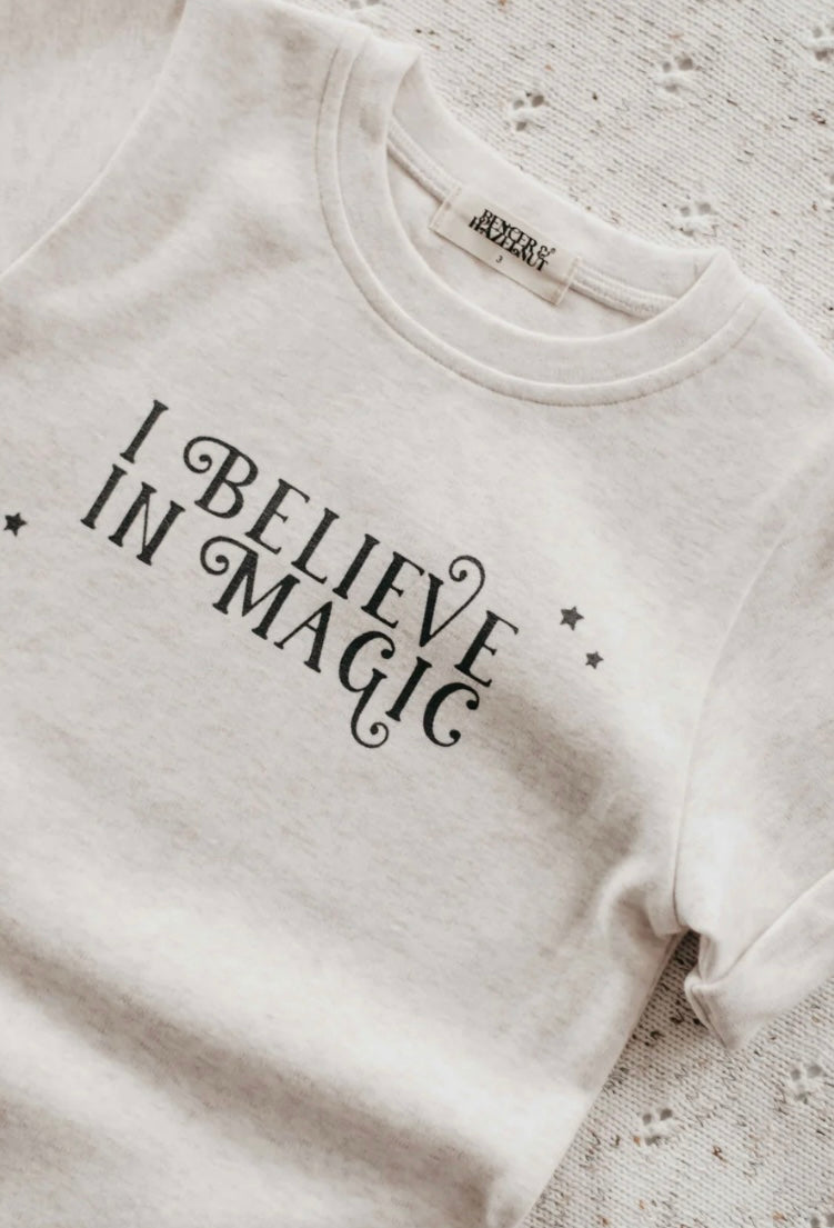 I believe in magic size 00 bodysuit