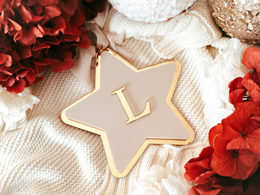 Star shape Christmas tree decoration