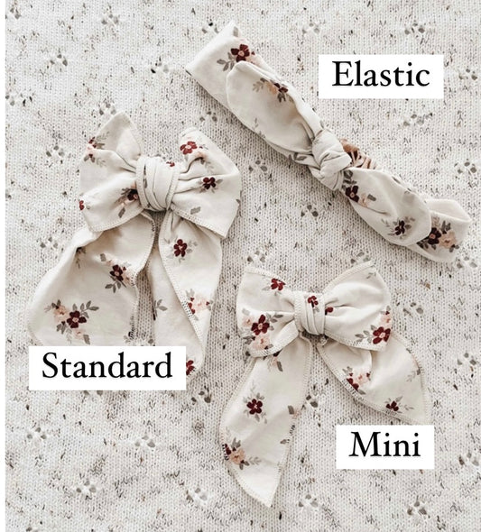 Feliz bow ELASTIC headband