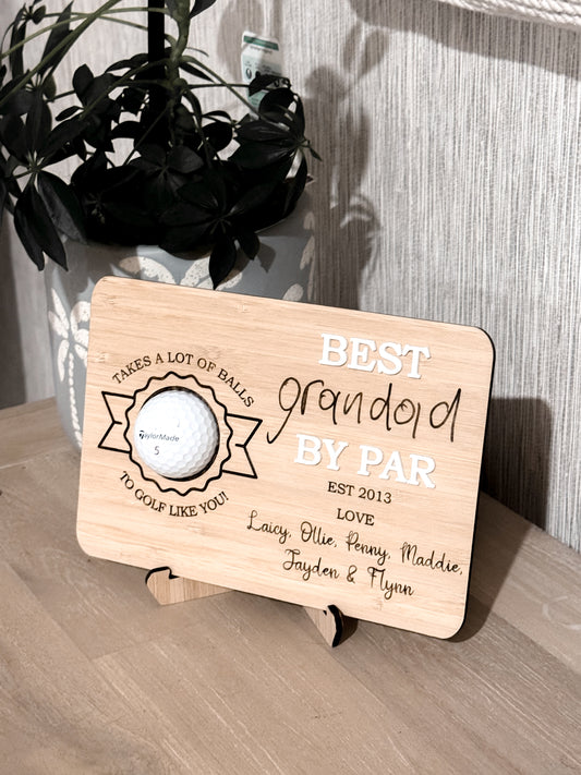 Father’s Day golf stand