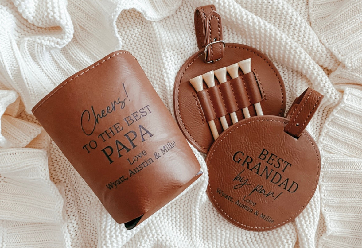 Personalised golf tag Chestnut