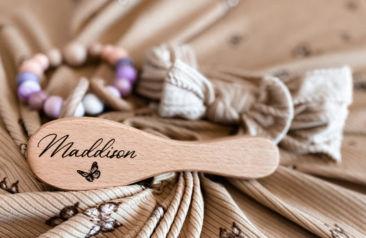Newborn soft bristle brush
