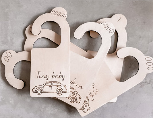 Car design nursery hanging dividers